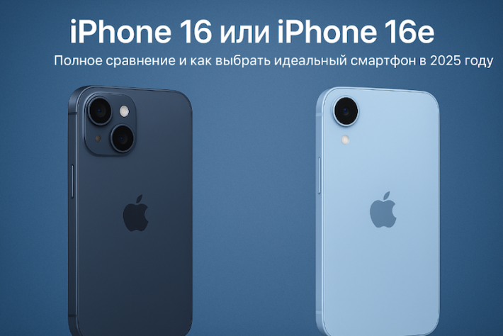 iPhone 16 или iPhone 16e: Полное сравнение и как выбрать идеальный смартфон