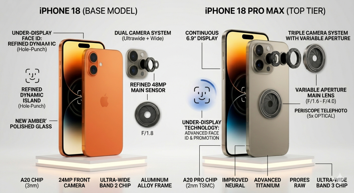 iPhone 18 — дата выхода, дизайн, фото, когда ждать в России