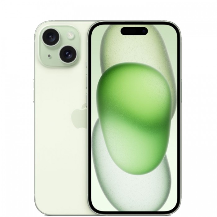 Apple iPhone 15 128 Гб Зеленый (Green) SIM+eSIM Смартфон