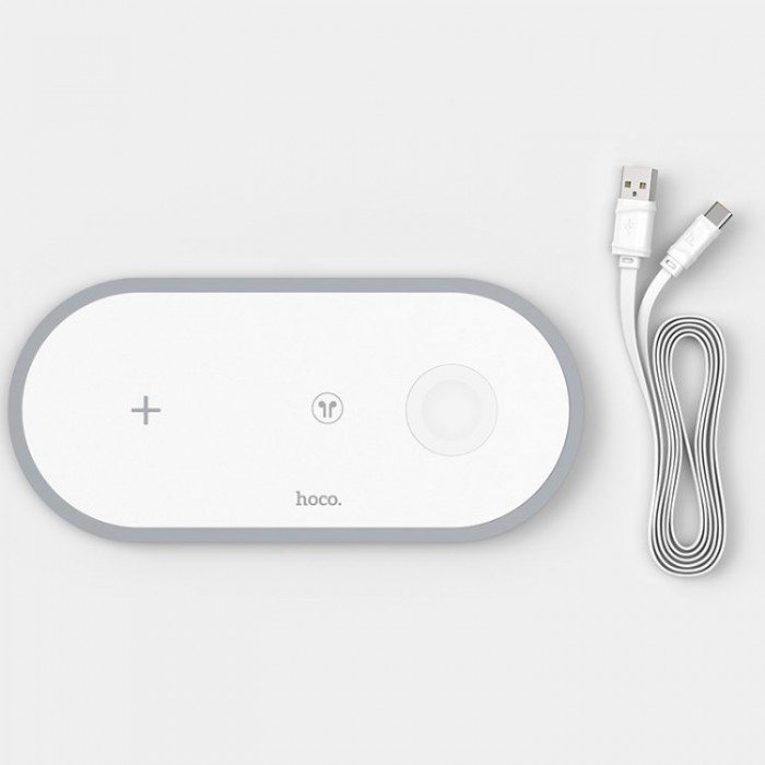 Hoco CW24 Handsome 3-in-1 Wireless Charger Беспроводное зарядное устройство
