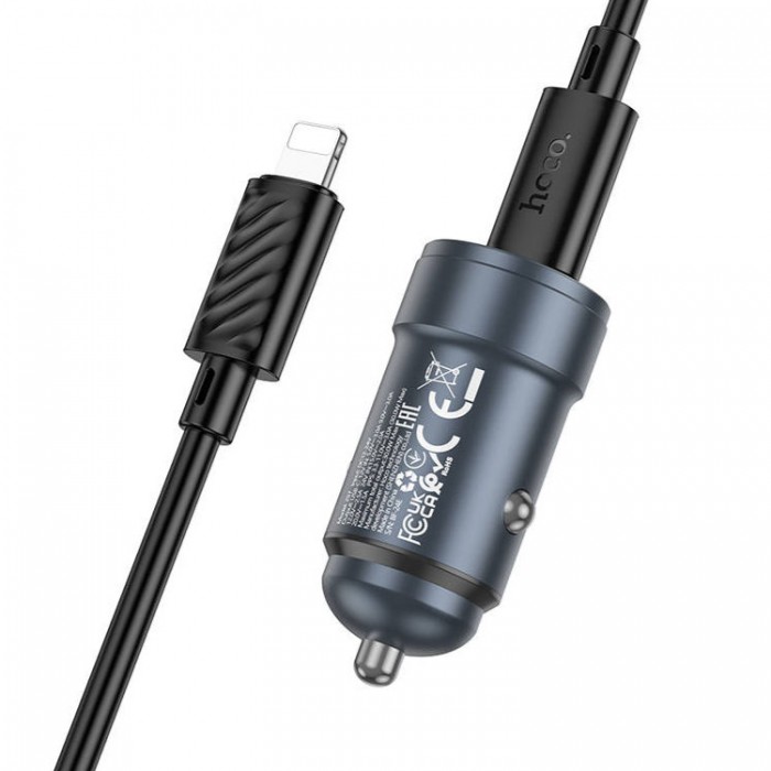 Hoco Z57 Glorious USB-C 30W Автомобильное зарядное устройство