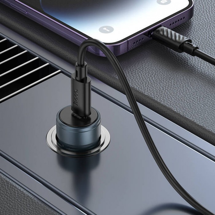 Hoco Z57 Glorious USB-C 30W Автомобильное зарядное устройство