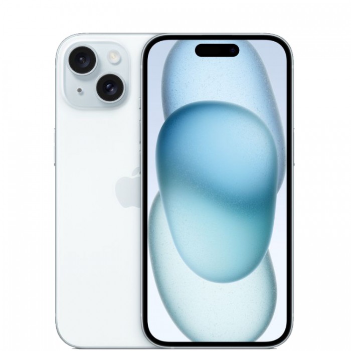 Apple iPhone 15 256 Гб Голубой (Blue) SIM+eSIM Смартфон