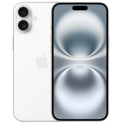 Apple iPhone 16 Plus 128 Гб Белый (White) SIM+eSIM Смартфон