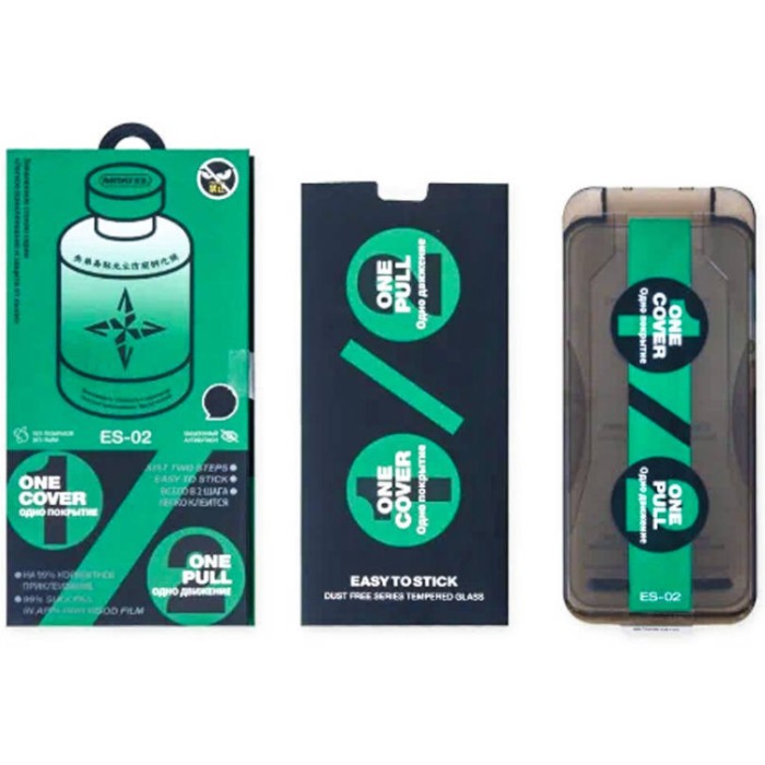 Remax Glass ES-02 Easy to Stick Anti-SPY Защитное стекло антишпион для iPhone 17 Pro