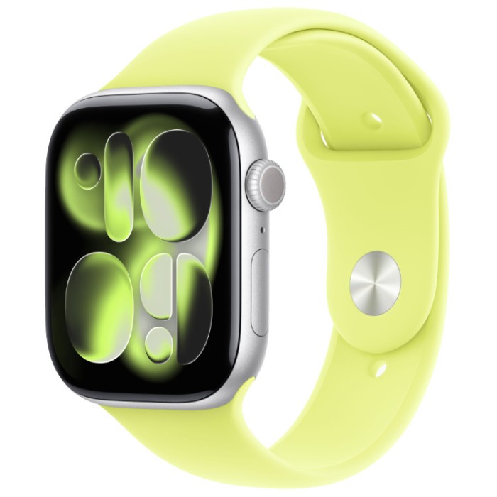 Apple Watch Series 11, 46 мм (MFD74) Умные часы Корпус из титана золотого цвета, миланский браслет золотого цвета S/M