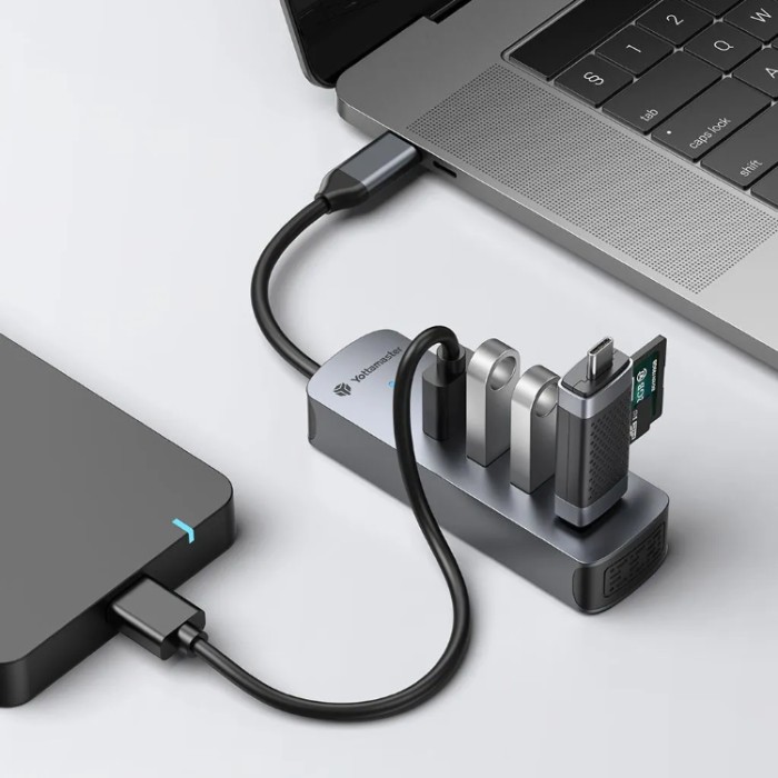 Yottamaster PH4U-C3 USB-C HUB 4-in-1 (4*USB 3.0) Адаптер