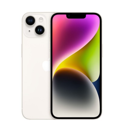 Apple iPhone 14 128 Гб Сияющая звезда (Starlight) SIM+eSIM Смартфон