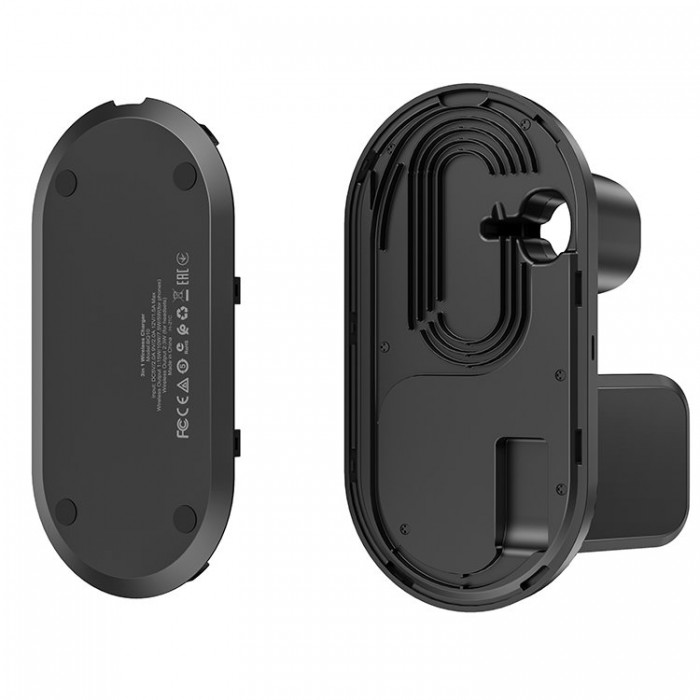 Borofone BQ10 Wise source 3-in-1 Wireless Charger Беспроводное зарядное устройство