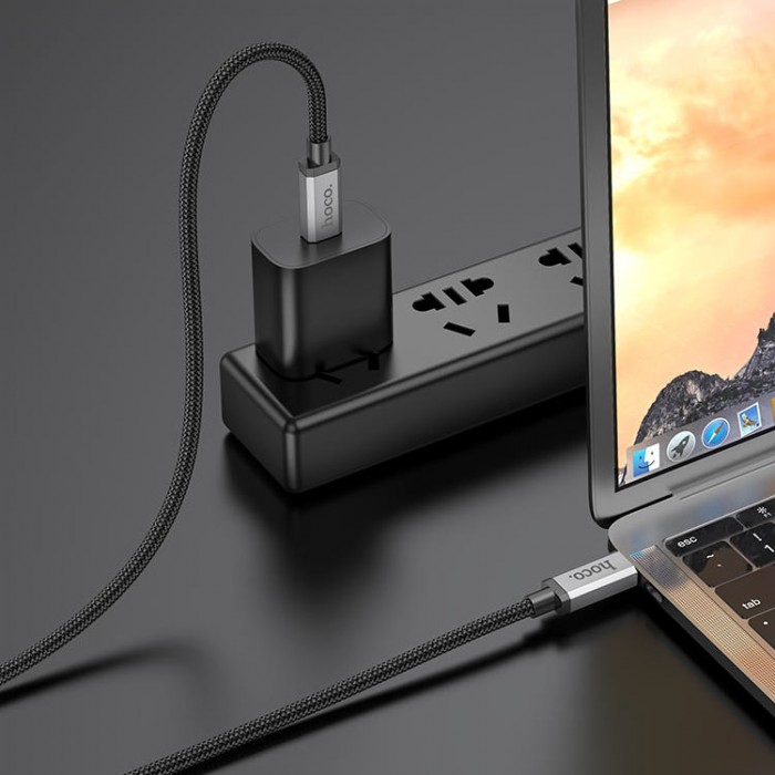 Hoco US06 USB Type C - USB Type C PD 100W (2 м) Кабель