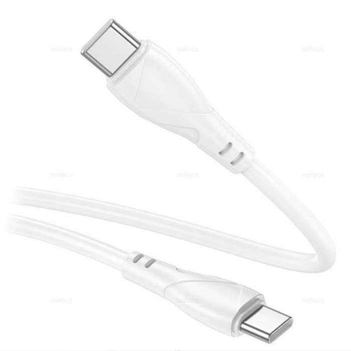 Borofone BX121 Durable USB Type-C - USB Type-C 60Вт (1 м) Кабель