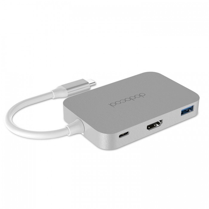 Dodocool DC48 USB-C HUB 7-in-1 (USB, HDMI) Адаптер многофункциональный
