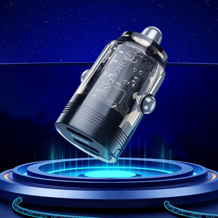 Borofone BZ29B Outstanding 2xUSB-C PD36W Автомобильное зарядное устройство