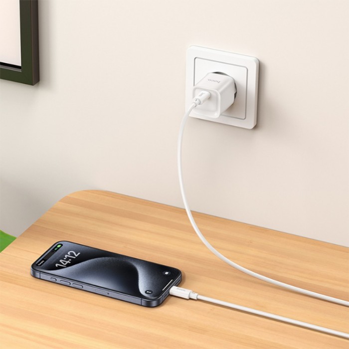 Hoco C146A Charm Single Port PD 3.0 (20 Вт) Сетевое зарядное устройство
