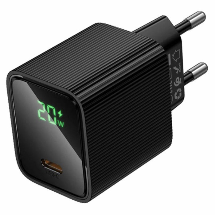 Hoco CS82A Excellent PD20W Single Port PD 3.0 (20 Вт) Сетевое зарядное устройство