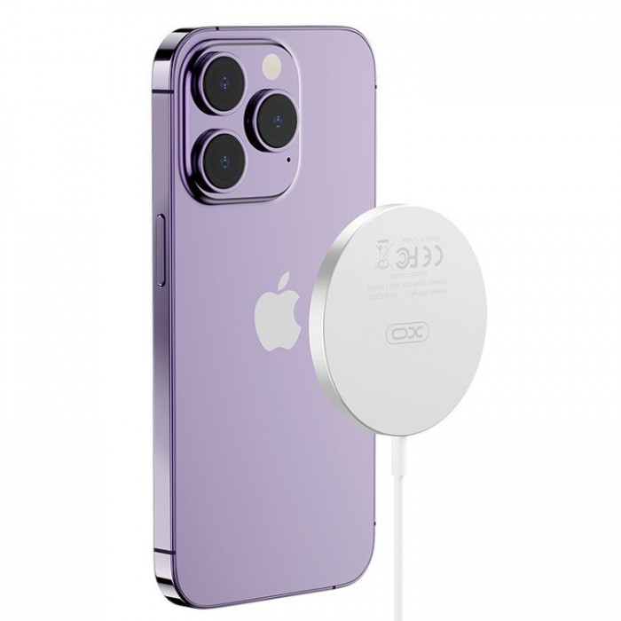 XO CX022 Magnetic Wireless Charger Беспроводное зарядное устройство с поддержкой MagSafe