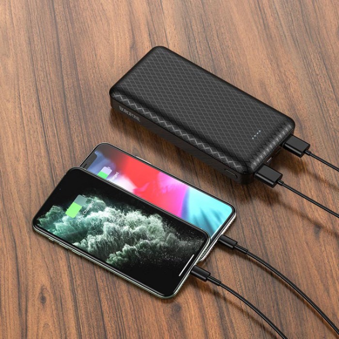 Borofone BJ3A Minimalist Power Bank 2A (20 000 мАч) Внешний аккумулятор