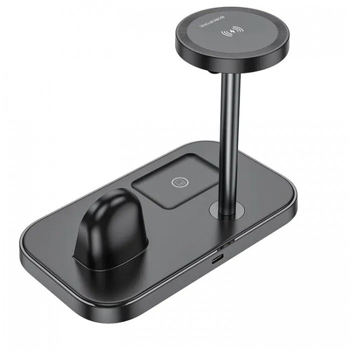Borofone BQ29 Feliz 3-in-1 wireless fast charger Беспроводное зарядное устройство