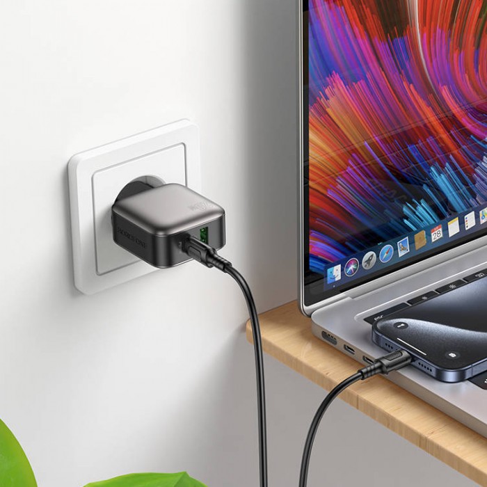 Borofone BAS54A PD 20W USB - USB Type-C (20 Вт) Сетевое зарядное устройство