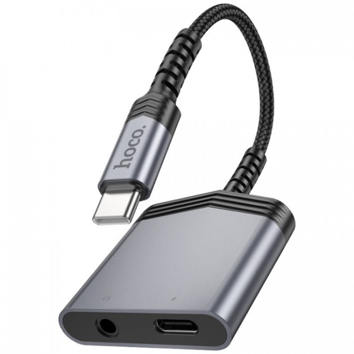 Hoco LS39 Type-c на Type-c + 3.5mm digital audio converter Адаптер