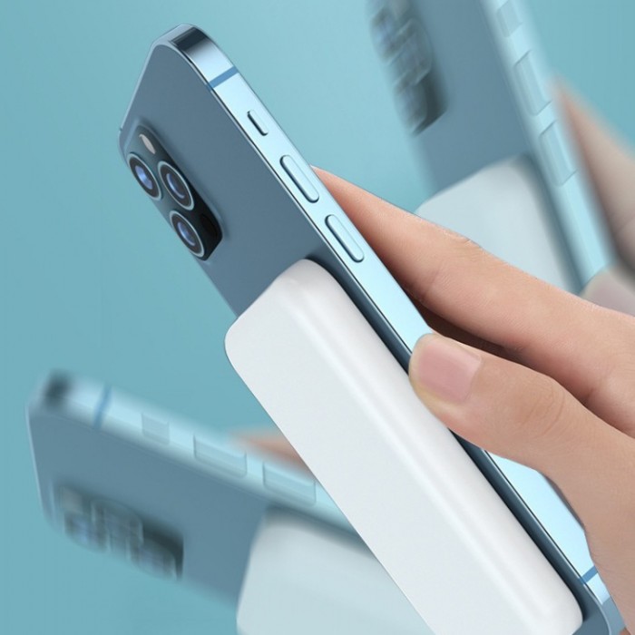 XO PR-212 MagSafe 15W magnetic wireless (5 000 мАч) Внешний аккумулятор