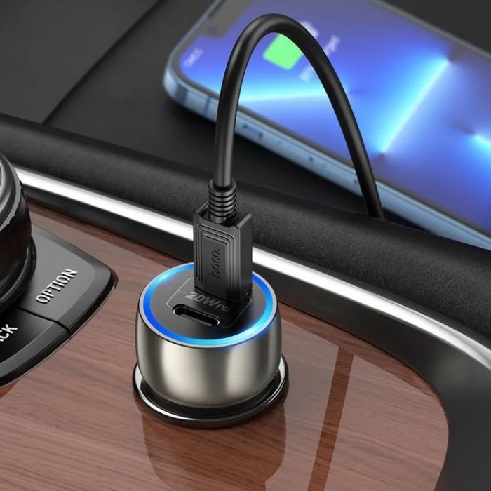 Hoco Z48 Tough 2xUSB-С 40W Автомобильное зарядное устройство