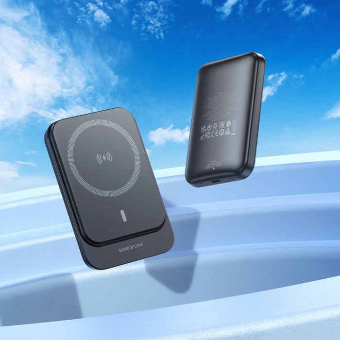 Borofone BJ63 Nimble PD20W wireless magsafe power bank (5 000 мАч) Внешний аккумулятор