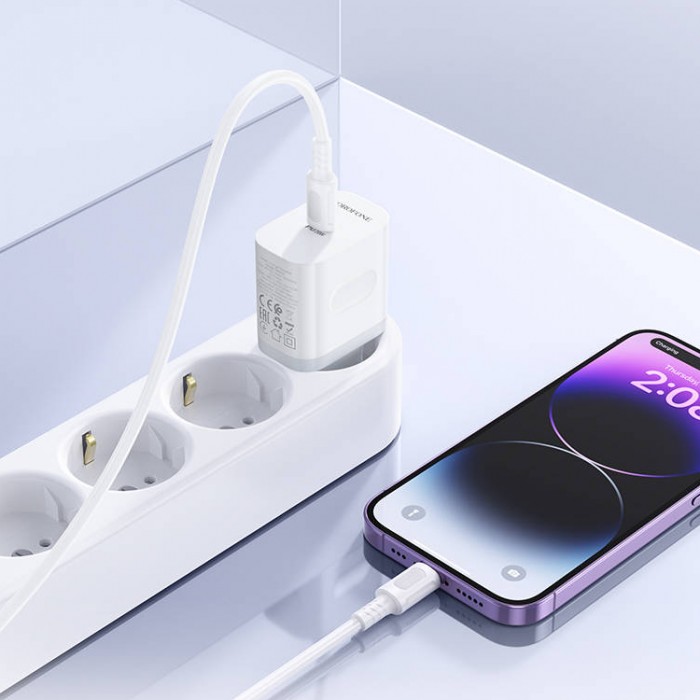 Borofone BA99A Breeze single port PD20W (20 Вт) Сетевое зарядное устройство