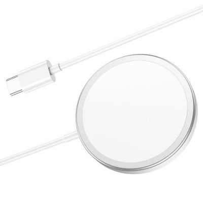 Hoco CW30 Pro Magnetic Wireless Charger Беспроводное зарядное устройство с поддержкой MagSafe