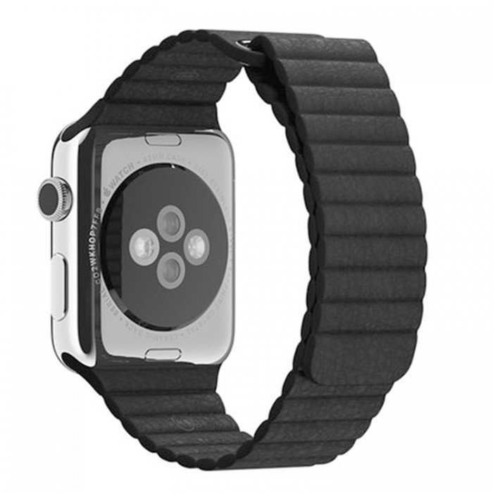 URVOI Leather Loop Ремешок для Apple Watch 49/46/45/44 мм