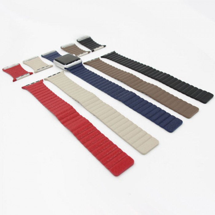 URVOI Leather Loop Ремешок для Apple Watch 49/46/45/44 мм