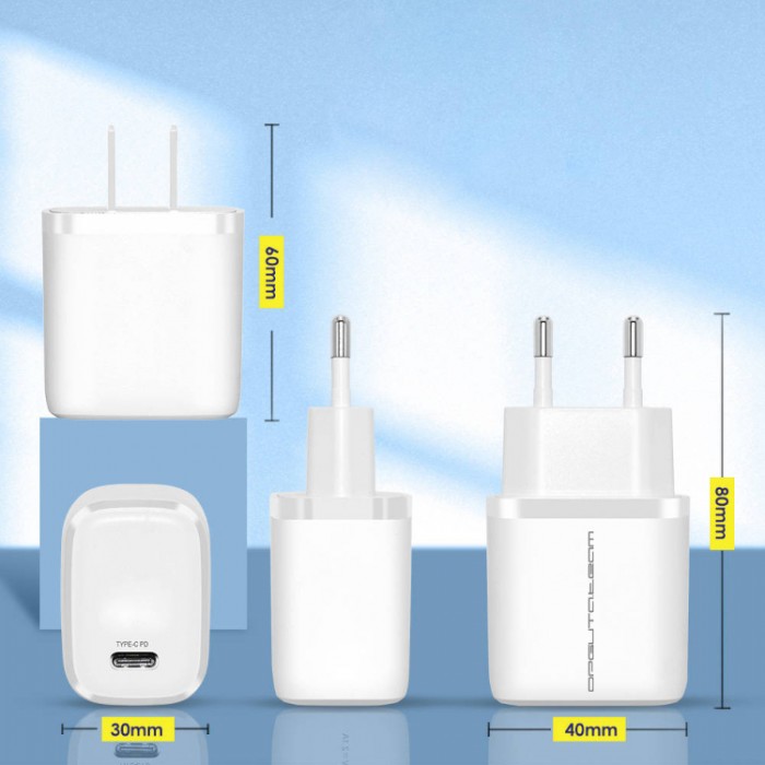 Орбита OT-APU63 PD Type-C (20 Вт) Сетевое зарядное устройство
