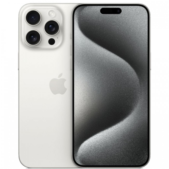 Apple iPhone 15 Pro Max 512 Гб Белый титан (White Titanium) eSIM+eSIM Смартфон