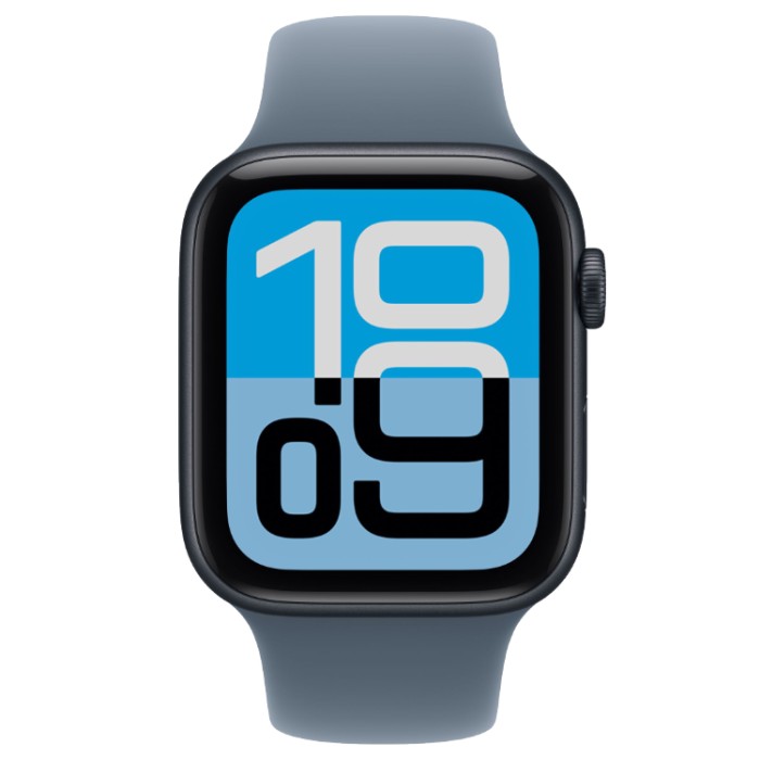 Apple Watch SE 3, 44 мм, Умные часы Корпус из алюминия цвета Сияющая звезда, спортивный ремешок Сияющая звезда