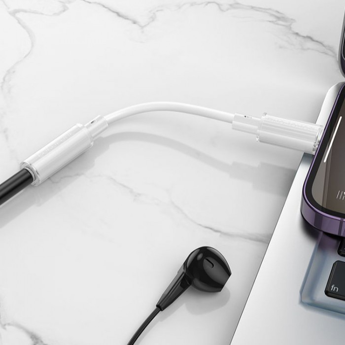 Borofone BV22 USB Type C - выход 3.5 мм для наушников Адаптер