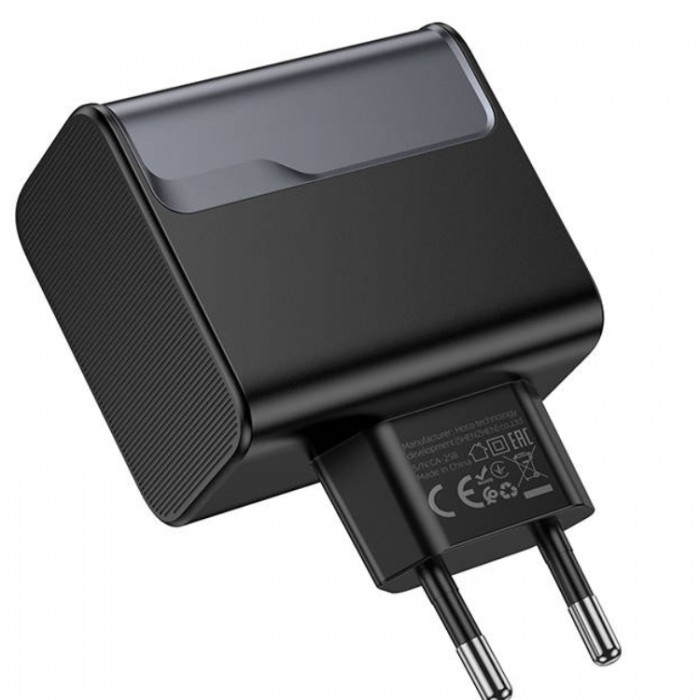 Hoco CS74A Star Speed PD45W+QC3.0 USB-A + USB-C (45 Вт) Сетевое зарядное устройство