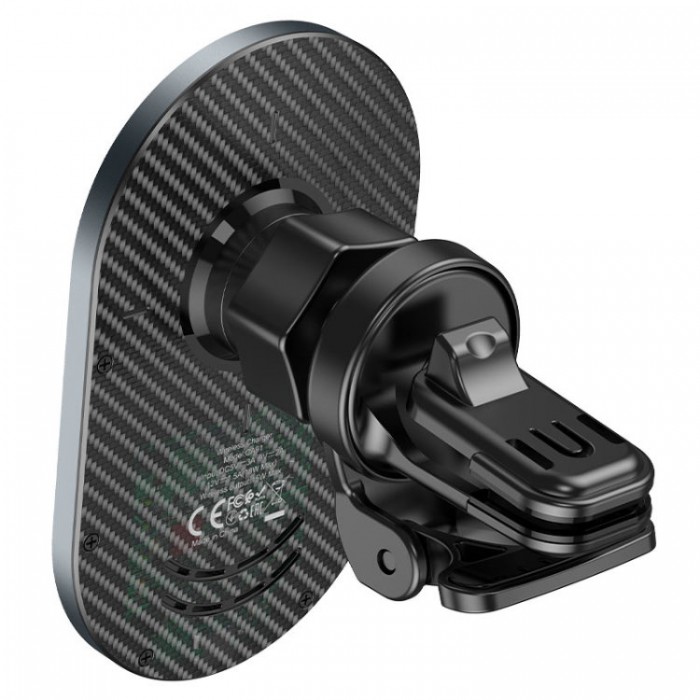 Hoco CA91 Magic Car Wireless Charger Беспроводное зарядное устройство-автодержатель с поддержкой MagSafe