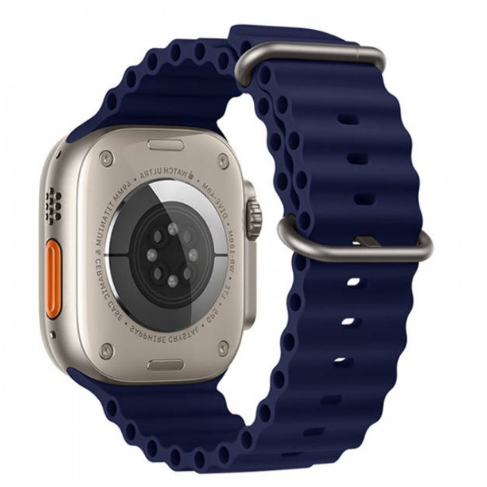 Hoco WA12 Original series marine Ocean Band Ремешок для Apple Watch 49/46/45/44 мм