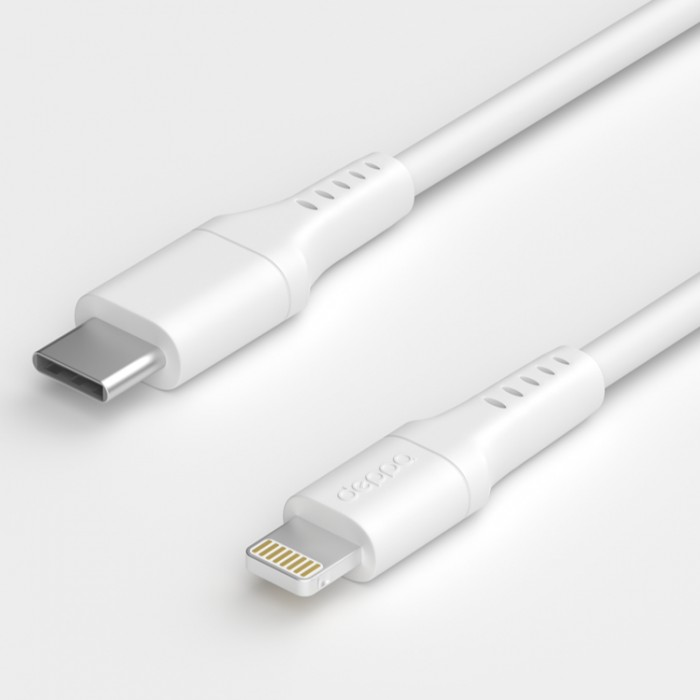 Deppa Lightning на USB-C 1м 60W MFi (72231) Кабель